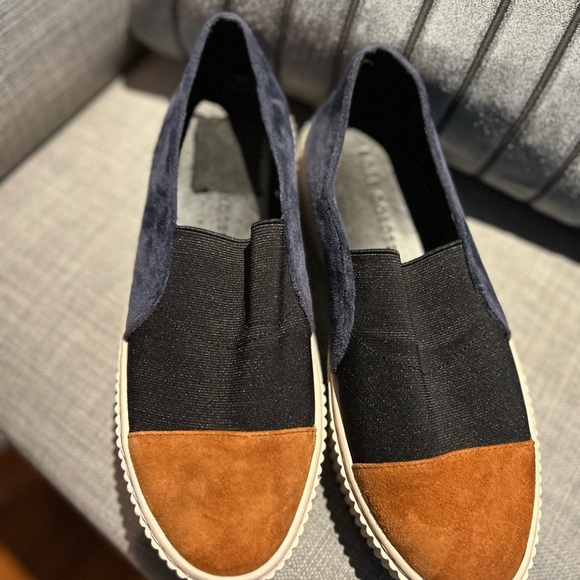 LOGO by Lori Goldstein - Platform Sneakers - LI-Sylvie - Navy - Size 6 - Picture 7 of 7